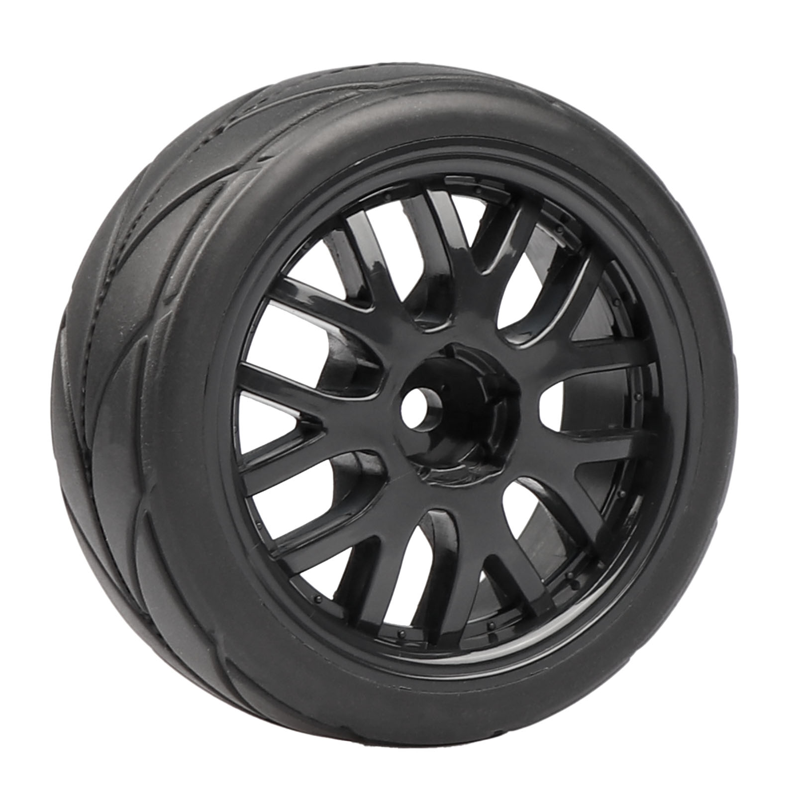 24pcs 1/10 Scale RC Rally Tires - On Road Rubber Tires For Touring Cars
